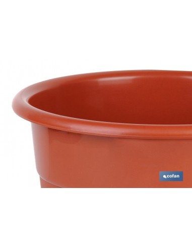 MACETA DALIA COLOR MARRON  17X14+...