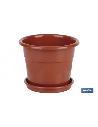 MACETA DALIA COLOR MARRON  36.5X32.5...