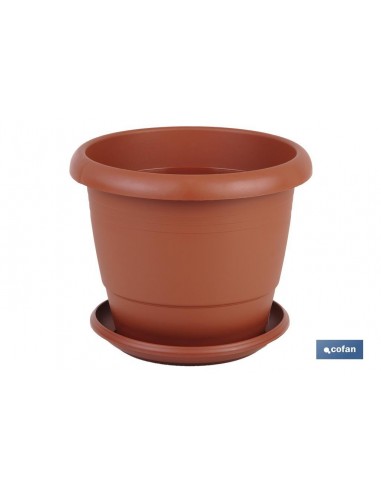 MACETA MARRON MODELO GARDENIA...