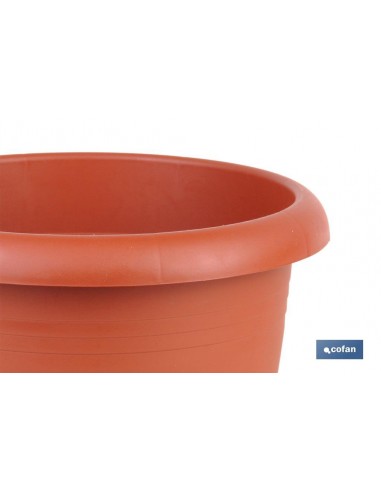 MACETA MARRON MODELO GARDENIA 30X25+...