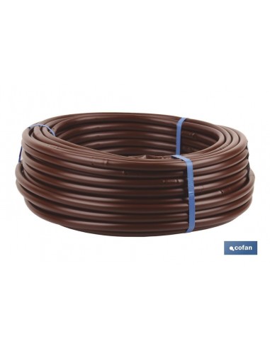 TUBO 50M RIEGO GOTEO MARRON (Gotero a...