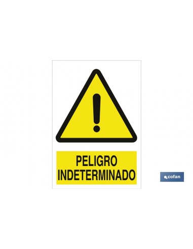 SEÑAL POLIESTIRENO 148X105MM.