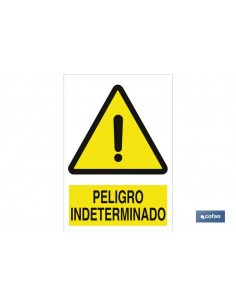 SEÑAL POLIESTIRENO 297X210mm.