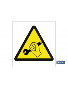 SEÑAL ADHESIVA 210X210