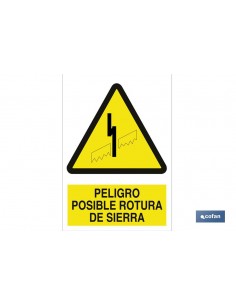 SEÑAL POLIESTIRENO 420X297MM.