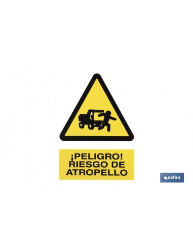 SEÑAL ADHESIVO 210X148 MM.