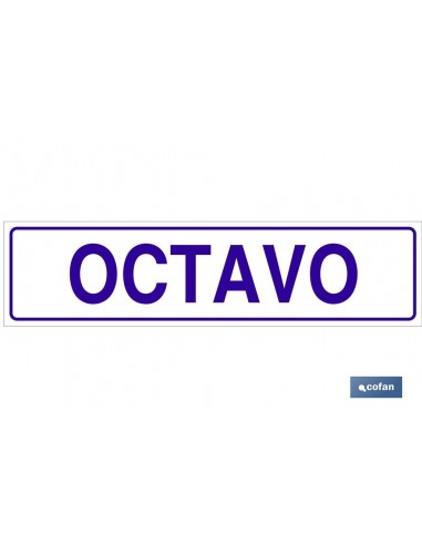 SEÑAL GLASSPACK ADHESIVA 250X62MM.