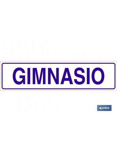 SEÑAL GLASSPACK ADHESIVA 250X62MM.