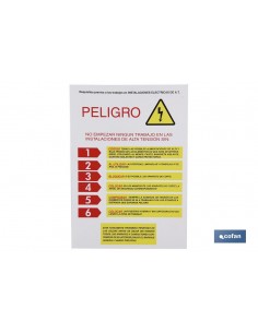 SEÑAL POLIESTIRENO 420X297MM.