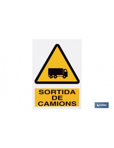 SEÑAL POLIESTIRENO 297X210 MM