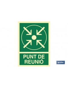 SEÑAL LUMINISCENTE 297X210MM.