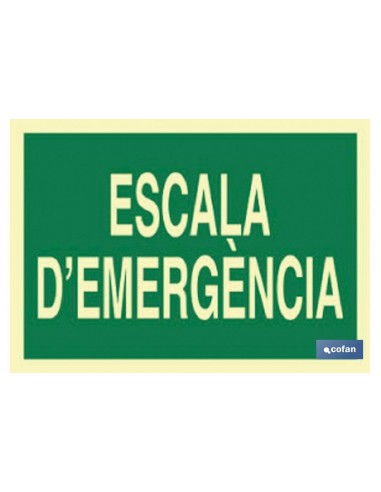 SEÑAL LUMINISCENTE 420X297MM.