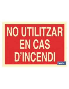 SEÑAL LUMINISCENTE 297X210MM.
