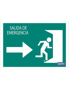 SEÑAL LUMINISCENTE 210X148MM.