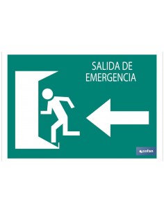 SEÑAL LUMINISCENTE 148X105MM.