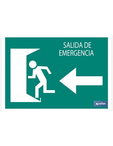 SEÑAL LUMINISCENTE 148X105MM.