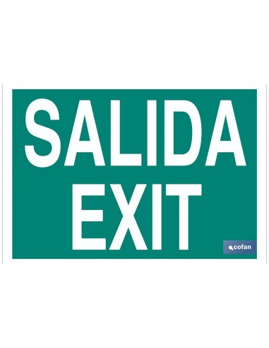 SEÑAL LUMINISCENTE 420X297mm.
