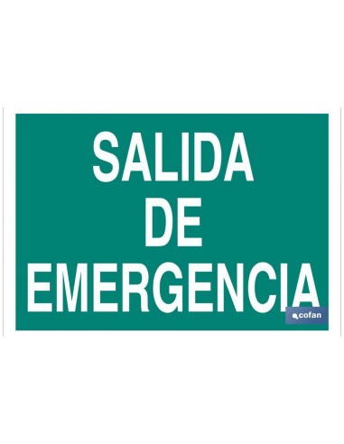 SEÑAL LUMINISCENTE 210X148MM.
