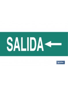 SEÑAL LUMINISCENTE 400X100mm.