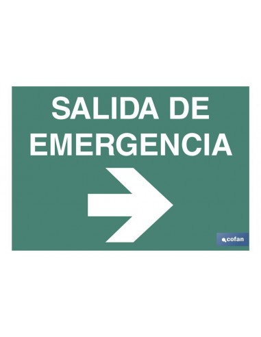 SEÑAL LUMINISCENTE 210X148MM.