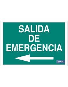 SEÑAL LUMINISCENTE 148X105MM.
