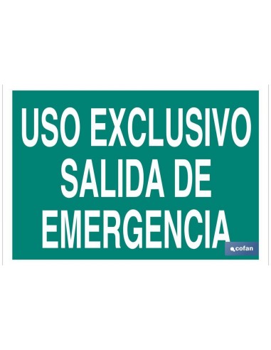 SEÑAL LUMINISCENTE 420X297MM.