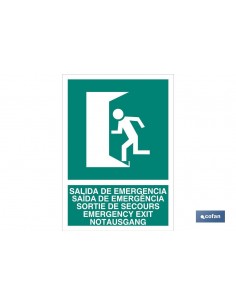 SEÑAL LUMINISCENTE 297X210MM.