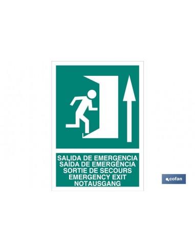 SEÑAL LUMINISCENTE 297X210MM.