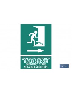 SEÑAL LUMINISCENTE 297X210MM.
