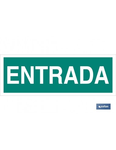 SEÑAL LUMINISCENTE 400X100MM