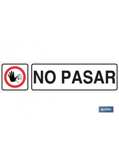 SEÑAL GLASSPACK ADHESIVA 175X44