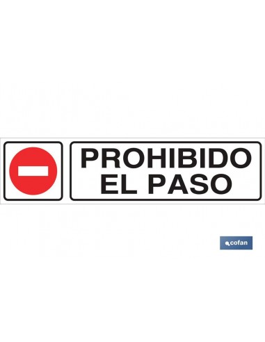 SEÑAL GLASSPACK ADHESIVA 175X45