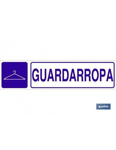 SEÑAL GLASSPACK ADHESIVA 250X62mm.