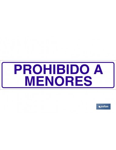 SEÑAL GLASSPACK ADHESIVA 175X45