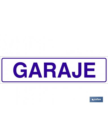 SEÑAL GLASSPACK ADHESIVA 250X62MM.