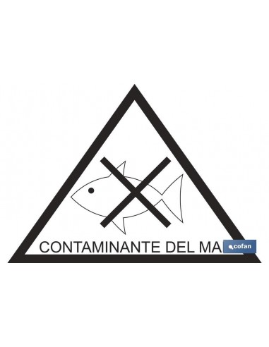SEÑAL ADHESIVA MAT. PELIGROSAS 105X90