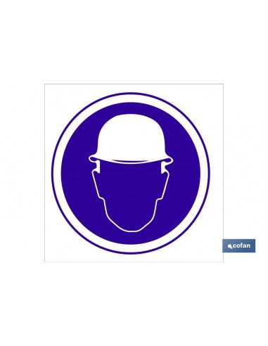 SEÑAL ADHESIVA 210X210
