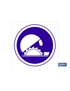 SEÑAL ADHESIVA 148X148