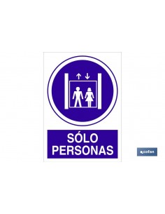 SEÑAL POLIESTIRENO 148X105MM