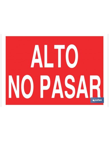 SEÑAL POLIESTIRENO 420X297 MM