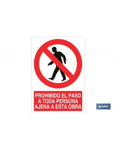 SEÑAL ADHESIVO 148X105MM
