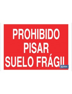 SEÑAL POLIESTIRENO 297X210MM