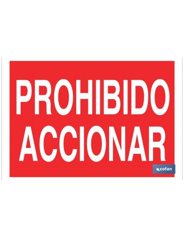 SEÑAL POLIESTIRENO 297X210MM