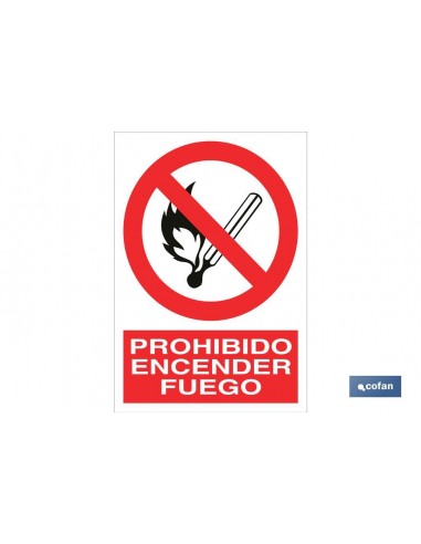 SEÑAL POLIESTIRENO 210X148MM.