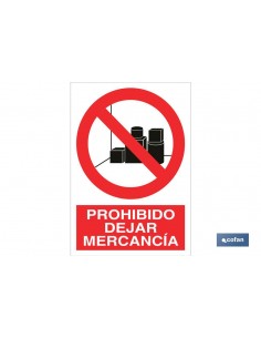 SEÑAL POLIESTIRENO 210X148MM