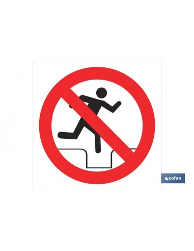 SEÑAL POLIESTIRENO 105X105MM