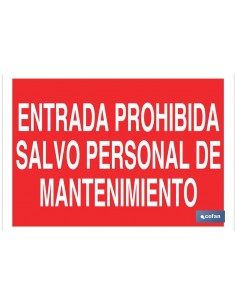 SEÑAL POLIESTIRENO 420X297MM