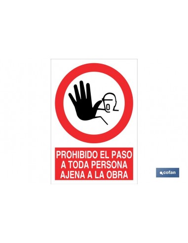 SEÑAL POLIESTIRENO 148X105MM