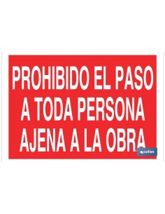 SEÑAL POLIESTIRENO 297X210MM
