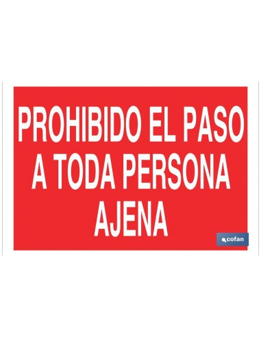 SEÑAL POLIESTIRENO 420X297MM